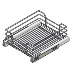 CESTELLO CASSETTO CON FONDO GRIGLIATO INOXA 120X50