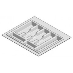 PORTAPOSATE PER CASSETTO DA 60 INOXA 98/60