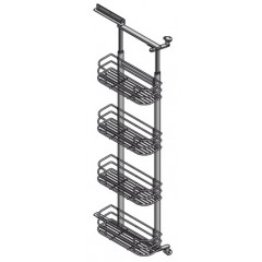 TELAIO GIREVOLE REVERSIBILE INOXA 810B60