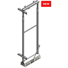 MECCANISMO COLONNA ESTRAIBILE CON GUIDE TELESCOPICHE INOXA 60X50