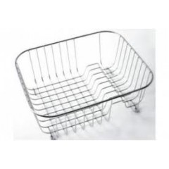 CESTELLO RETTANGOLARE IN ACCIAIO INOX