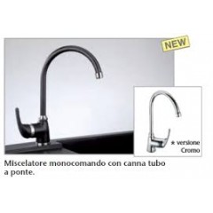 MISCELATORE PLADOS MONOCOMANDO SLIMMIX  CROMO