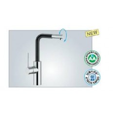 MISCELATORE PLADOS MONOCOMANDO VENERE CROMO MICROULTRAGRANIT