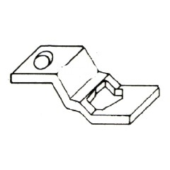 BRIGLIA POSTERIORE PER RUBINETTO SABAF 43599400