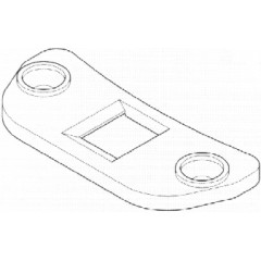 SCONTRINO NASELLO OBLO' ARISTON INDESIT ORIGINALE 034439