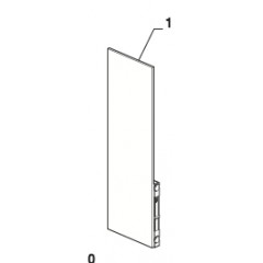 PORTA RULLINO DX FE297XN FORNO NARDI ORIGINALE 031118129901