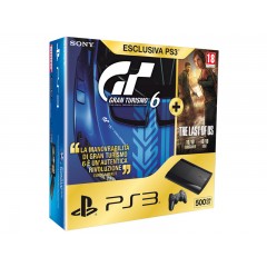 CONSOLE SONY PS3 500 GB + GRAN TURISMO 6 + THE LAST OF US