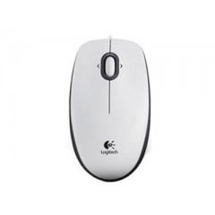 MOUSE USB LOGITECH M100 WHITE