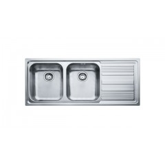 LAVELLO 2 VASCHE FRANKE LLX 621 LOGICA LINE FAST INOX SATINATO 85893907