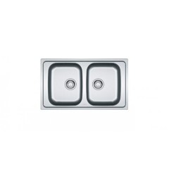 LAVELLO 2 VASCHE FRANKE SKX620  SPARK INOX SATINATO 8886654