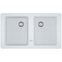 LAVELLO 2 VASCHE FRANKE BOSTON BFG 620 BIANCO 9899989