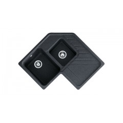 LAVELLO 2 VASCHE FRANKE SRG 621-E SUMMIT CARRON GRAFITE  9899202