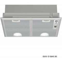 CAPPA ASPIRANTE NEFF A SCOMPARSA GRIGIO METALLIZZATO D5645X0