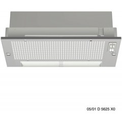 CAPPA ASPIRANTE NEFF A SCOMPARSA GRIGIO METALLIZZATO D5625X0