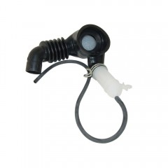 MANICOTTO DI SCARICO CON TRAPPOLA D'ARIA LAVATRICE BOSCH ORIGINALE 00480443