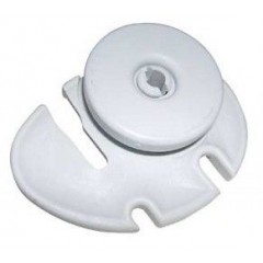 KIT RUOTE CESTO GRIGIO SX LAVASTOVIGLIE REX ELECTROLUX  50269766007