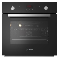 FORNO DA INCASSO SMALVIC FLAT 60 1016330400 FI-60MT OVP-BT6 NERO