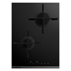 PIANO COTTURA DA INCASSO SMALVIC DOMINO 38 1013390400 PVC-38 2G VS TC NERO GG