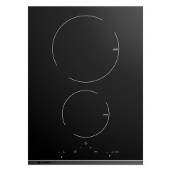 PIANO COTTURA DA INCASSO SMALVIC DOMINO 38 1013350400 PVC-38 2IND TC NERO