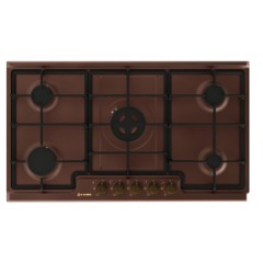 PIANO COTTURA DA INCASSO SMALVIC CLASSIC 90 1018224200 PD-90V4G1DC RAME GG CL