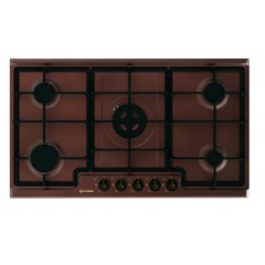 PIANO COTTURA DA INCASSO SMALVIC COUNTRY 90 1018224201 PD-90V4G1DC RAME GG MR62