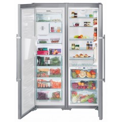 FRIGORIFERO SIDE BY SIDE DA ACCOSTO LIEBHERR SBSES 8283 PREMIUM PLUS BIO FRESH NO FROST