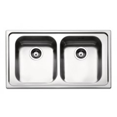 LAVELLO 2 VASCHE 86X50 APELL RO862IAC