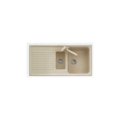 LAVELLO PLADOS 2 VASCHE 99X50 ULTRAMETAL COLORI SPECIALI HARMONY 99.15