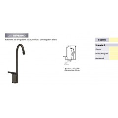 MISCELATORE MONOCOMANDO PLADOS BEVERINO CROMO