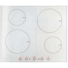 PIANO COTTURA AD INDUZIONE PLADOS PBIL640T CRISTALLO BIANCO