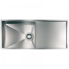 LAVELLO 1 VASCA DA INCASSO PLADOS IN ACCIAIO INOX MAKI SLIM SL09910 SATINATO