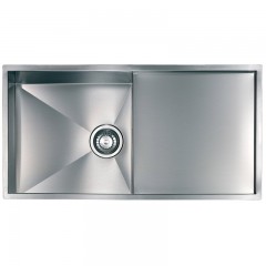 LAVELLO 1 VASCA DA INCASSO PLADOS IN ACCIAIO INOX MAKI SLIM SL08510 SATINATO