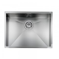 LAVELLO 1 VASCA DA INCASSO PLADOS IN ACCIAIO INOX MAKI SLIM SL05700 SATINATO