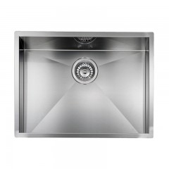LAVELLO 1 VASCA DA INCASSO PLADOS IN ACCIAIO INOX MAKI SLIM SL05701 SATINATO