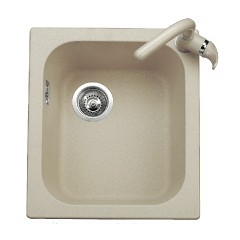 LAVELLO PLADOS 1 VASCA 43,2X50 ULTRAQUARTZ COLORI TRADIZIONALI HARMONY 43.10