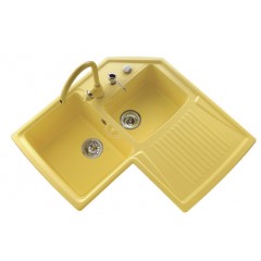 LAVELLO PLADOS 2 VASCHE 83X50 ULTRAQUARTZ COLORI TRADIZIONALI HARMONY 83.20