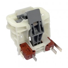 GRUPPO CHIUSURA PORTA LAVASTOVIGLIE ORIGINALE  SMEG 697690205