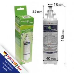 FILTRO ACQUA FRIGORIFERO TIPO AMERICANO LG  00542518AS