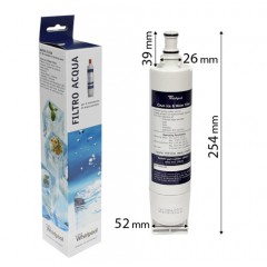 FILTRO ACQUA/GHIACCIO FRIGORIFERO TIPO AMERICANO WHIRLPOOL ORIGINALE 481281728986