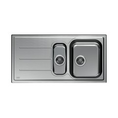 LAVELLO 2 VASCHE 100X51 ARISTON HOTPOINT SC 100W2S X HA