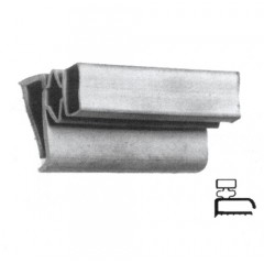 GUARNIZIONE LINEARE  FRIGORIFERO UNIVERSALE 00122001AS