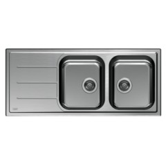 LAVELLO 2 VASCHE 116X51 ARISTON HOTPOINT SC 116W2S X HA