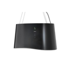 CAPPA DA INCASSO FALMEC MARE PARETE 66 VETRO NERO