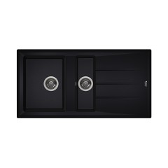 LAVELLO 2 VASCHE 100X51 ARISTON HOTPOINT SK 100C2 BK HA