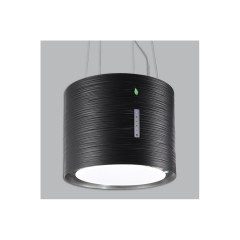 CAPPA DA INCASSO FALMEC TWISTER PARETE 45 VETRO TITANIO NERO