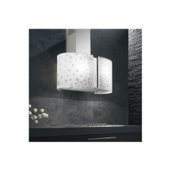 CAPPA DA INCASSO FALMEC MIRABILIA COMETA LED MAXI ISOLA 85 IN VETRO