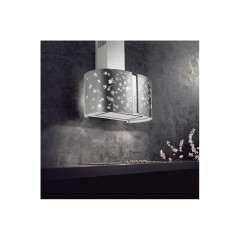 CAPPA DA INCASSO FALMEC MIRABILIA MOONLIGHT LED PARETE 67 IN VETRO