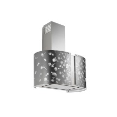 CAPPA DA INCASSO FALMEC MIRABILIA MOONLIGHT LED MAXI ISOLA 85 IN VETRO