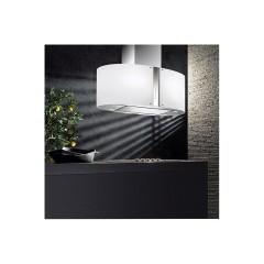 CAPPA DA INCASSO FALMEC MIRABILIA PHARO LED MAXI ISOLA 85 IN VETRO