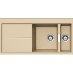 LAVELLO 1+1/2 VASCA DX HORIZONT D150 A 92 SCHOCK HOND150A92